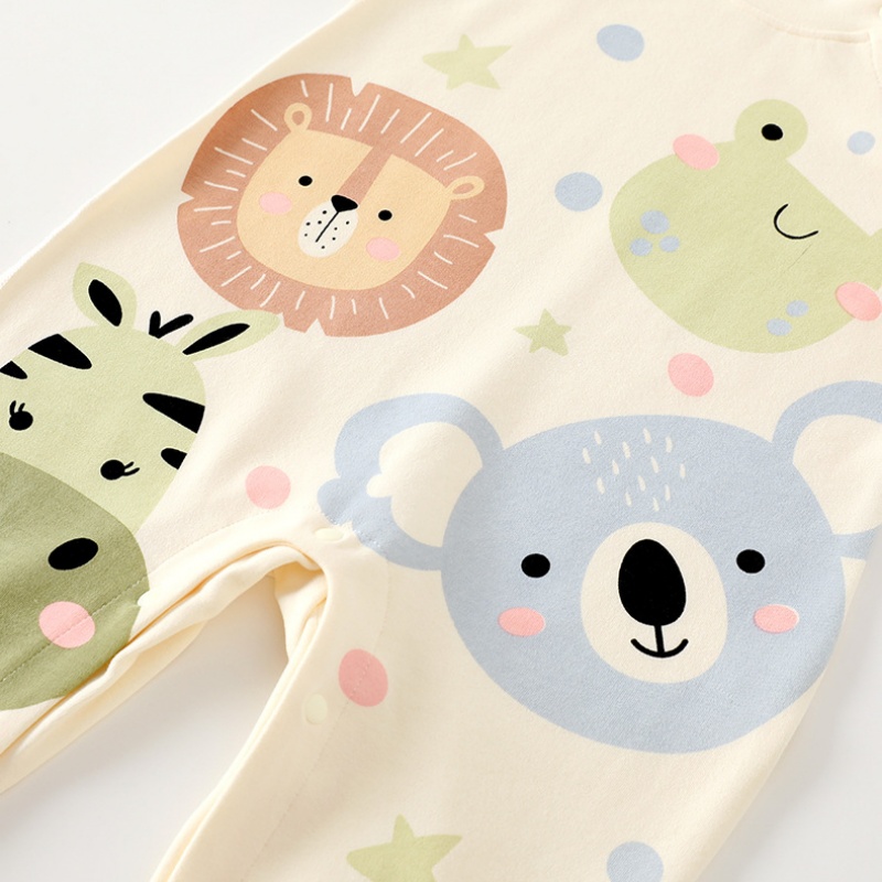 Baby Toddler Zookeeper Print Romper