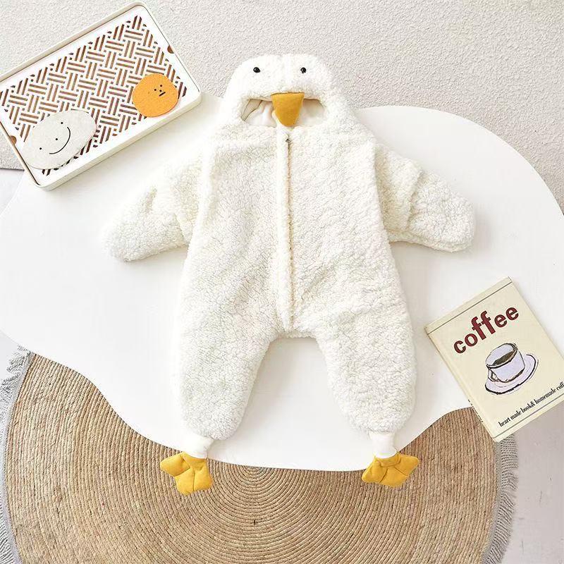 Baby Newborn Big White Swan Sleeping Bag