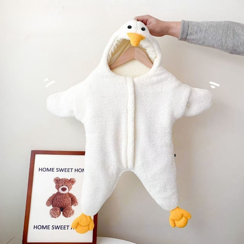 Baby Newborn Big White Swan Sleeping Bag