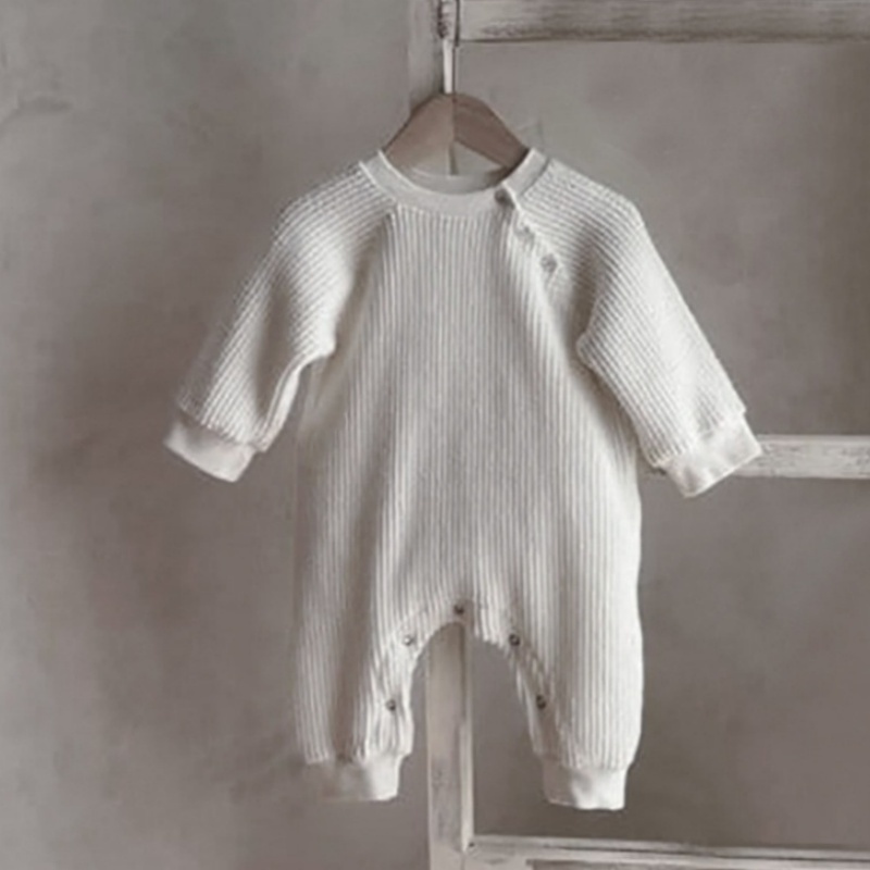 Baby Waffle Romper