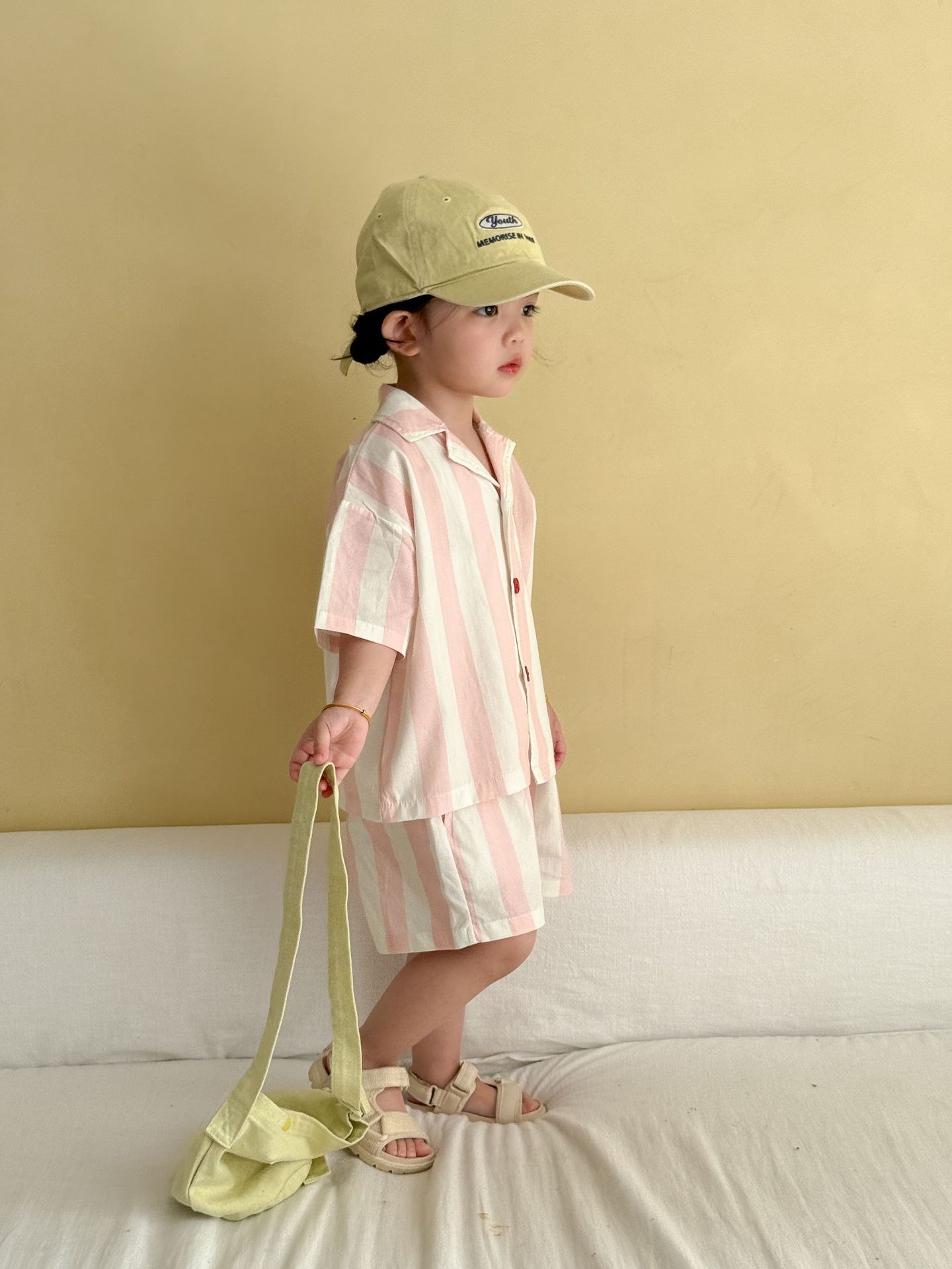 2-Piece Toddler Striped Pajama Set