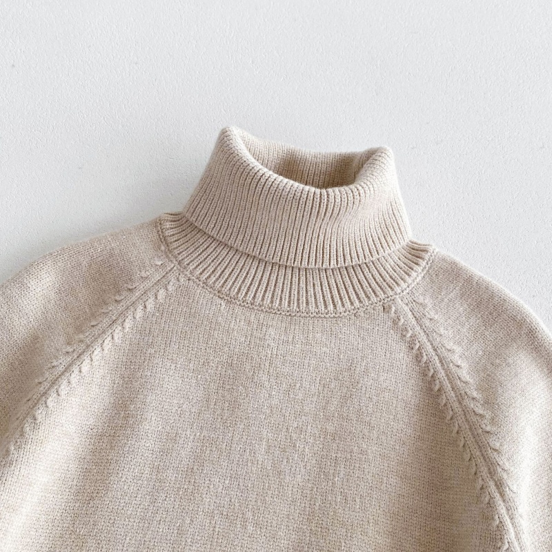 Baby Toddler Multi-Color Turtleneck Sweater