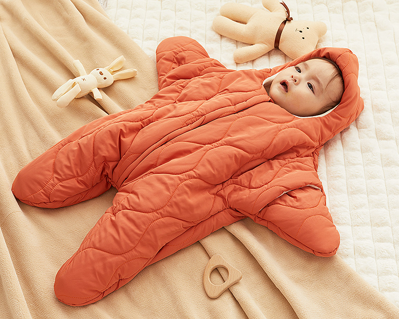 Baby Newborn Starfish Romper Sleeping Bag
