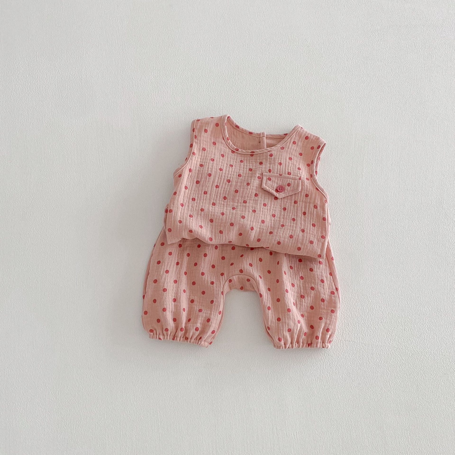 Toddler Polka Dot Tank and Pants Set
