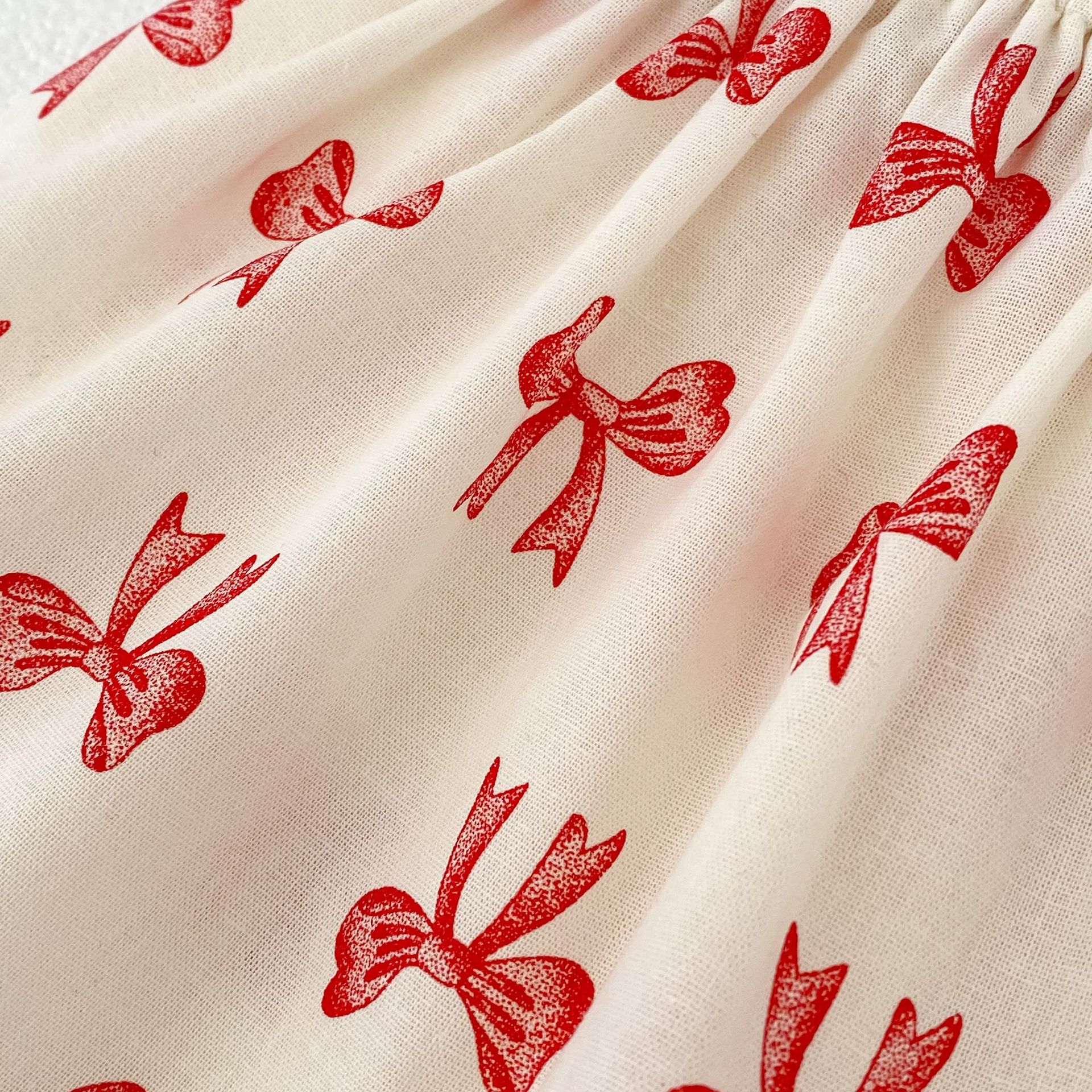 Baby Bow Tie Straps Top and Shorts Set