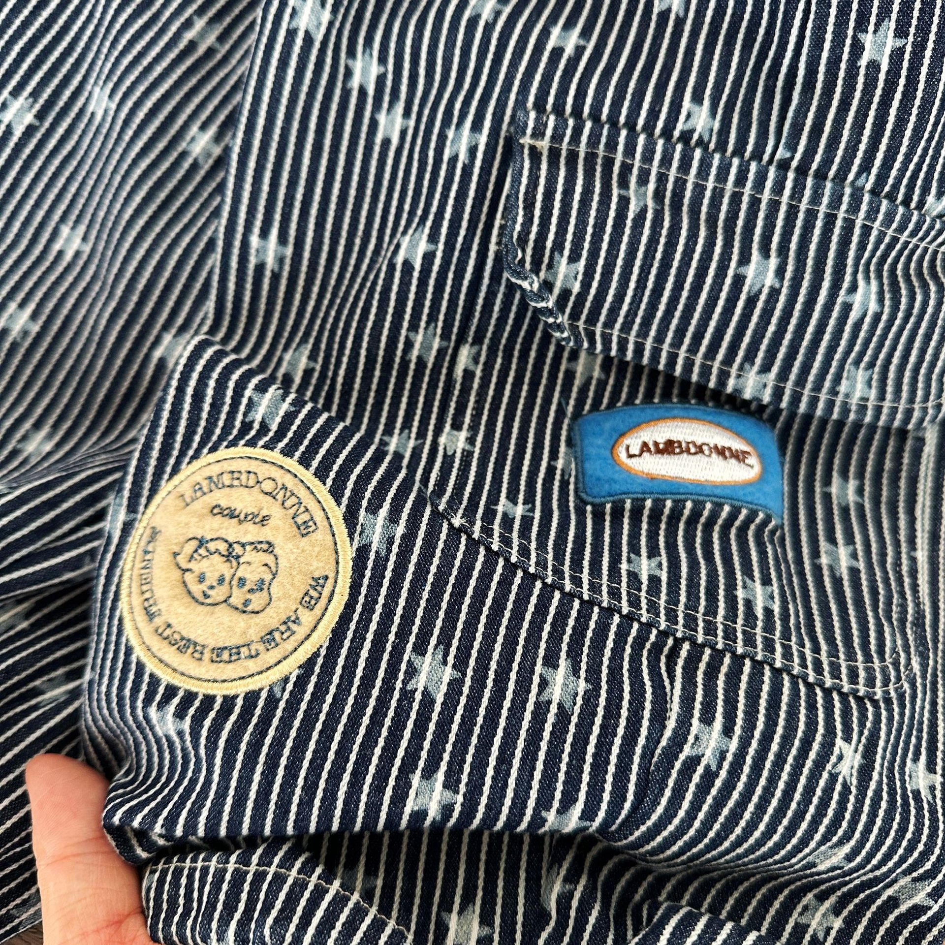 DailyBebe Kids Stripe Stars Pocket Pants