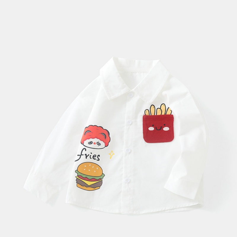 Baby French fries shirt and overalls