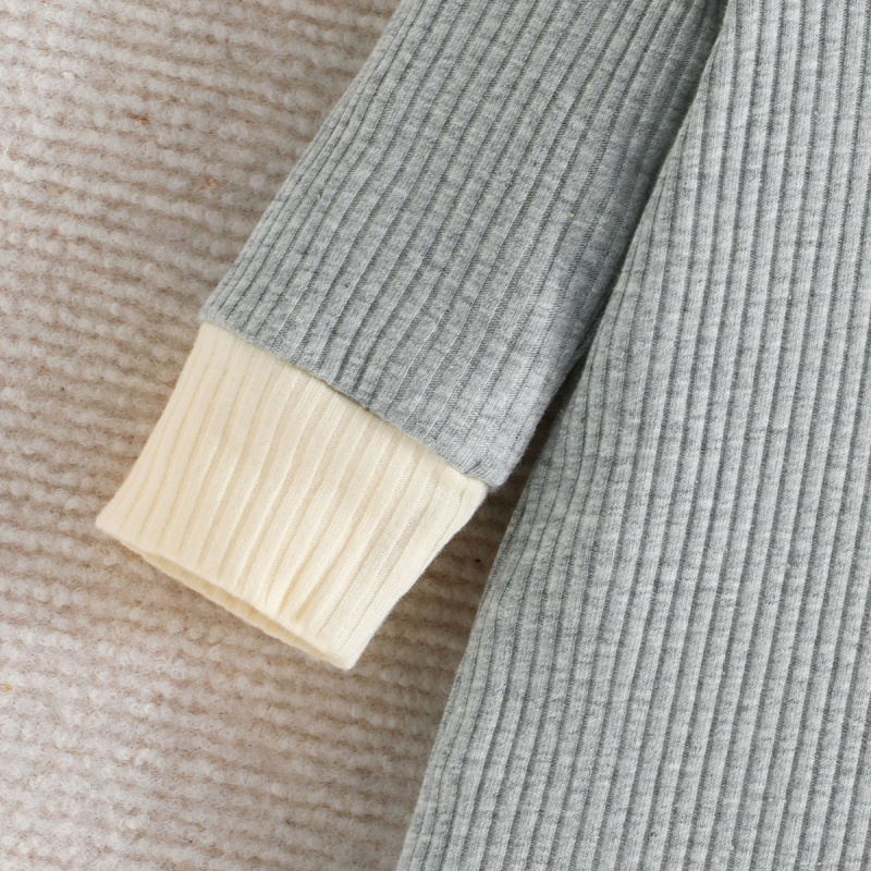 2-Piece Baby Newborn Multi-Color Romper (hat included)