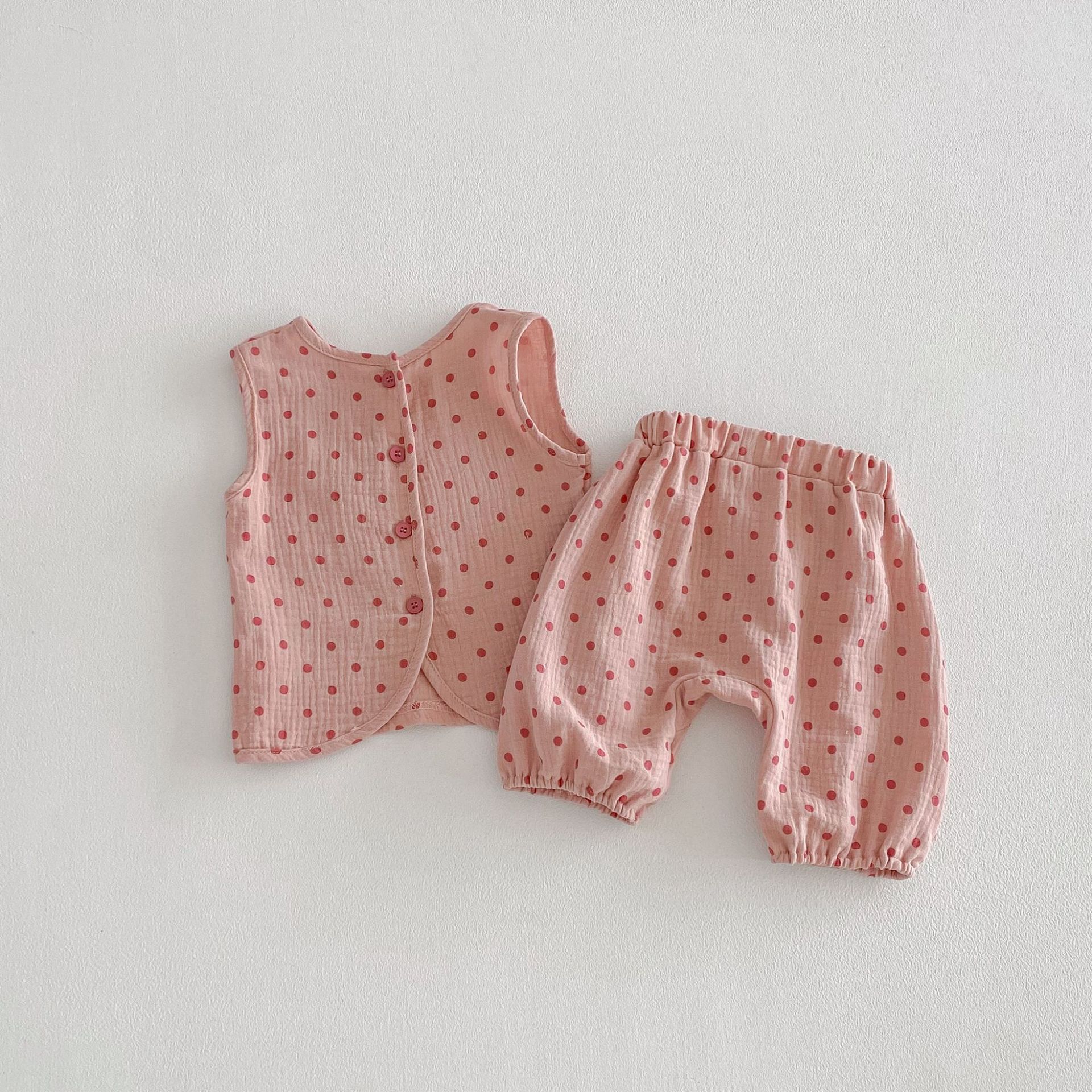Toddler Polka Dot Tank and Pants Set