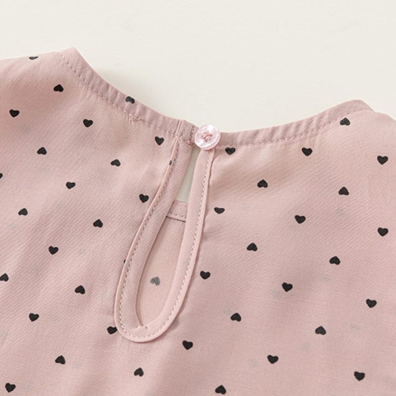 Baby Toddler Girls Polka Dot Tank Top and Pants Set