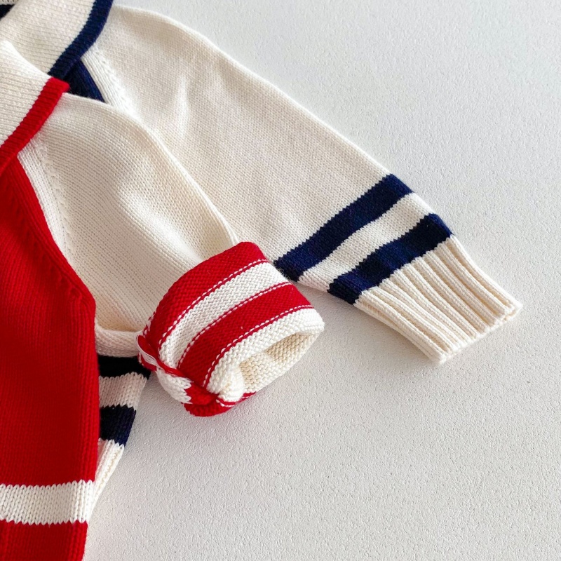 Baby Toddler Alphabet Zipper Cardigan Sweater