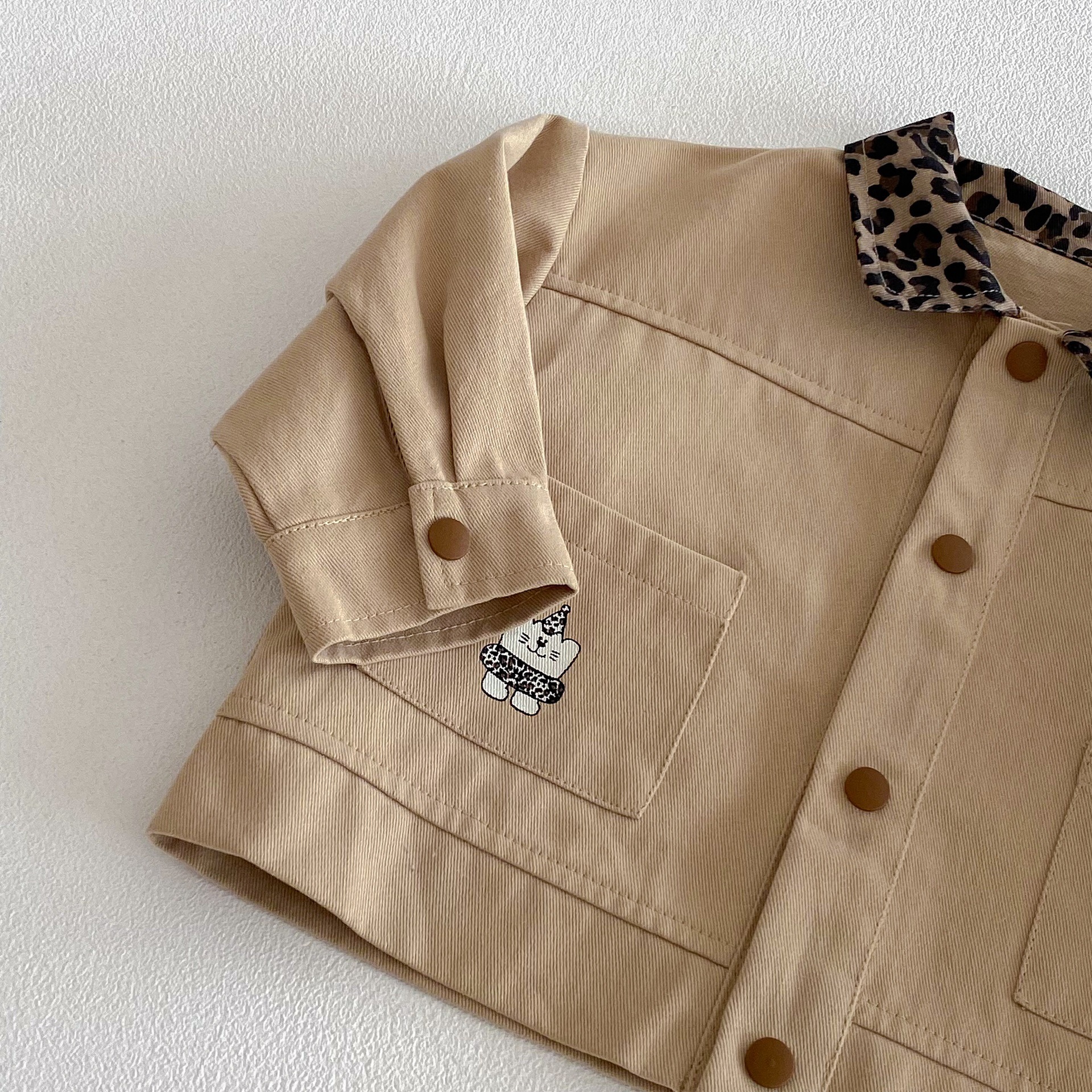 Baby Leopard Romper/Jacket/Overalls