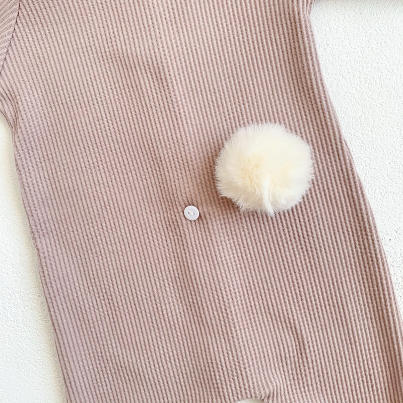 Baby Newborn Bunny Ears Romper