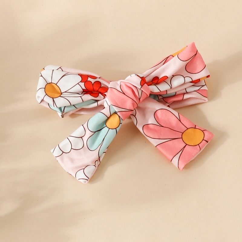 3- Piece Baby Newborn Flower Print Romper Set