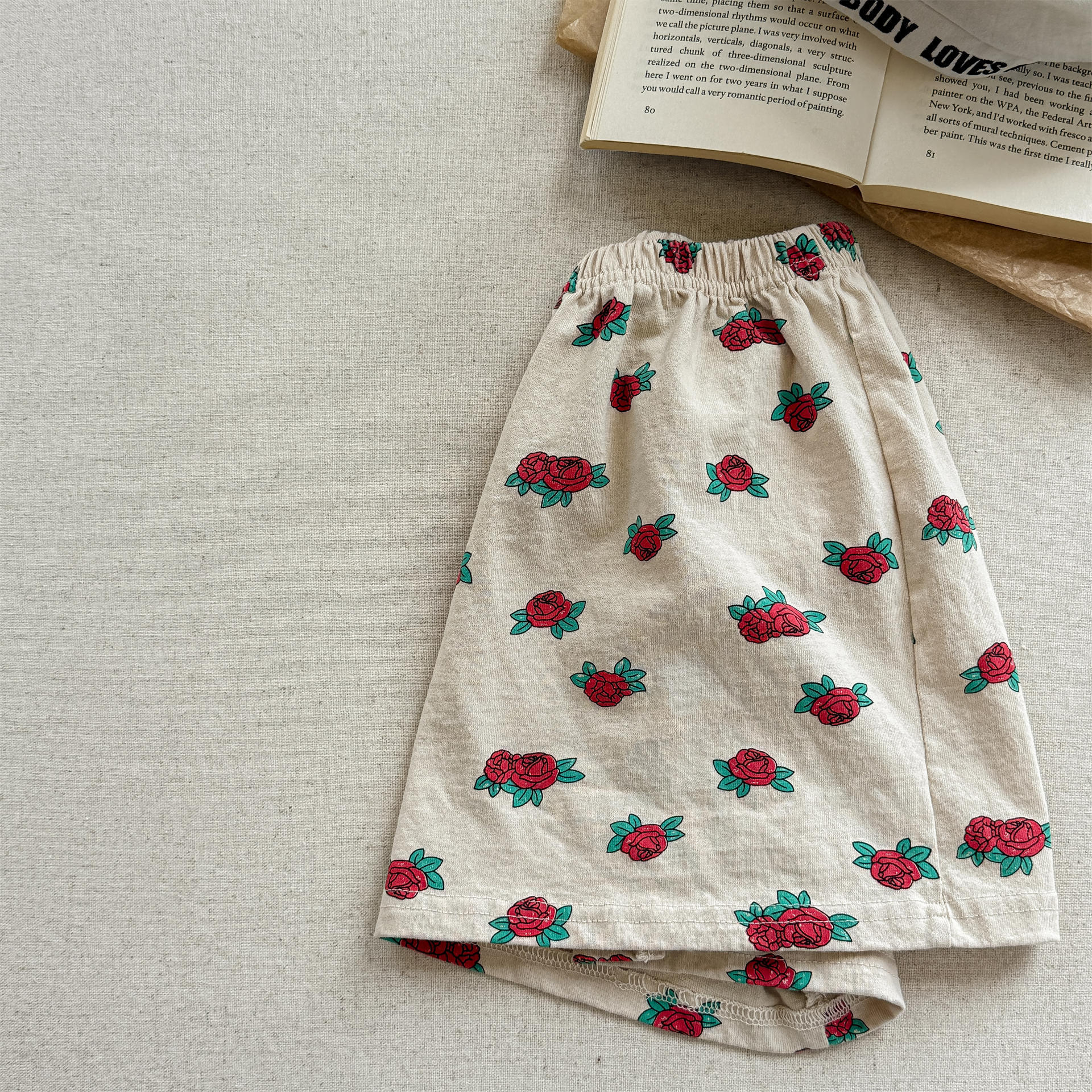 Kids Rose Casual Dress