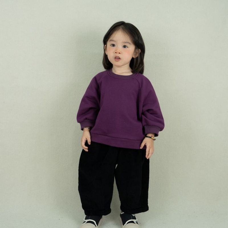 Baby Toddler Solid Color Sweatshirt