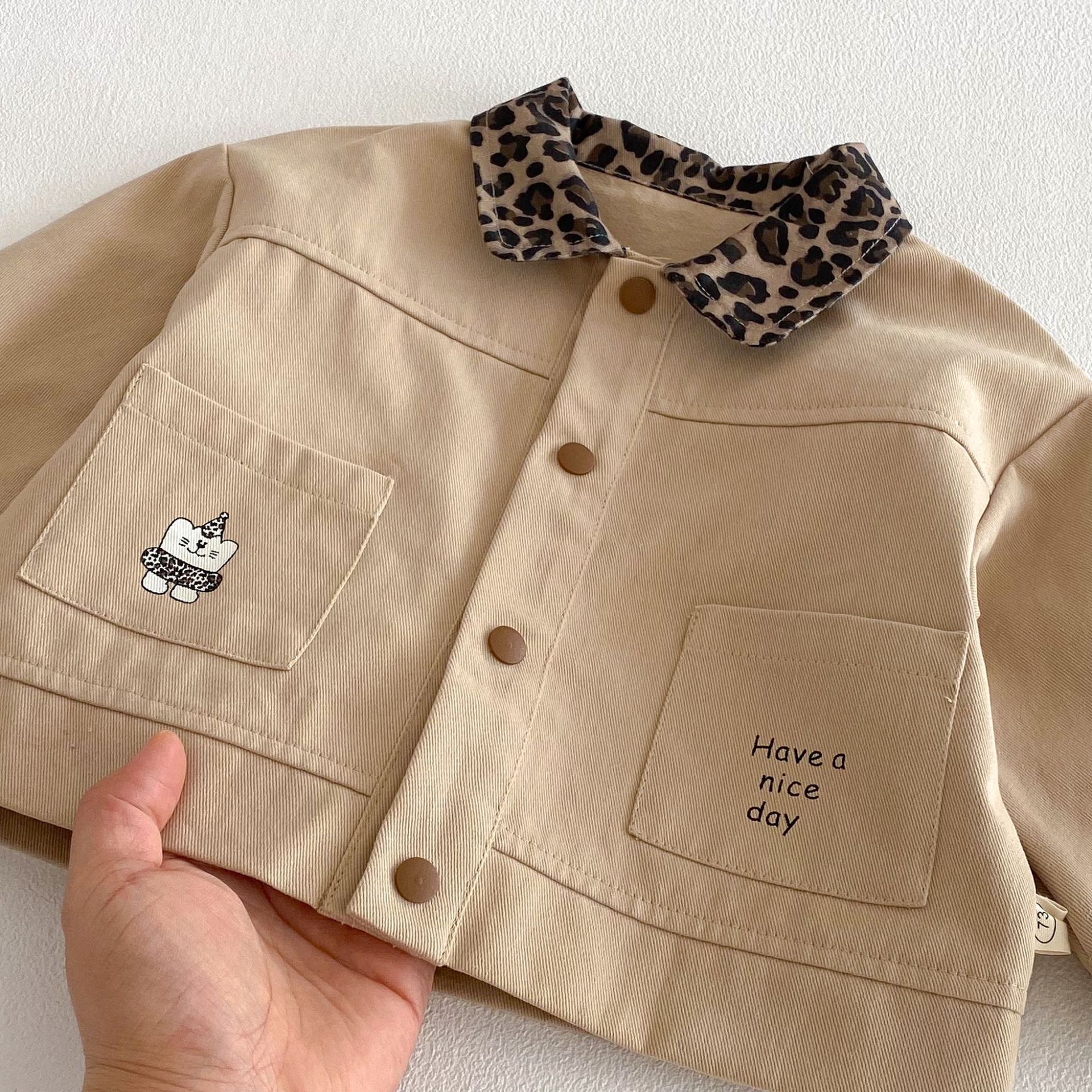 Baby Leopard Romper/Jacket/Overalls