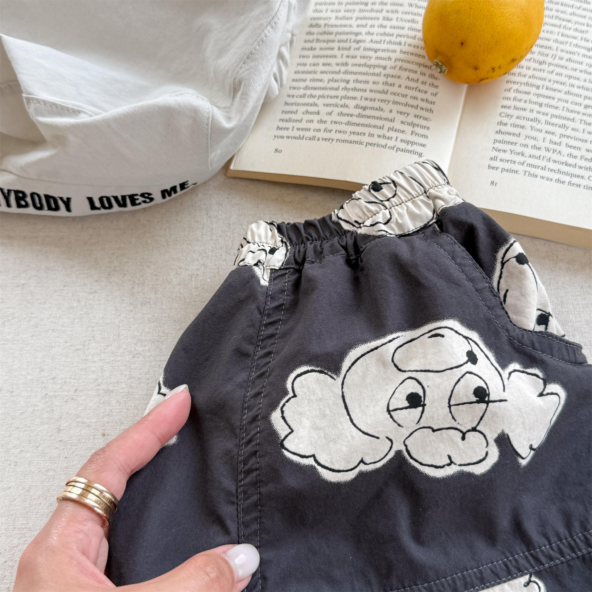 Kids Heart Shaped Dog Shorts