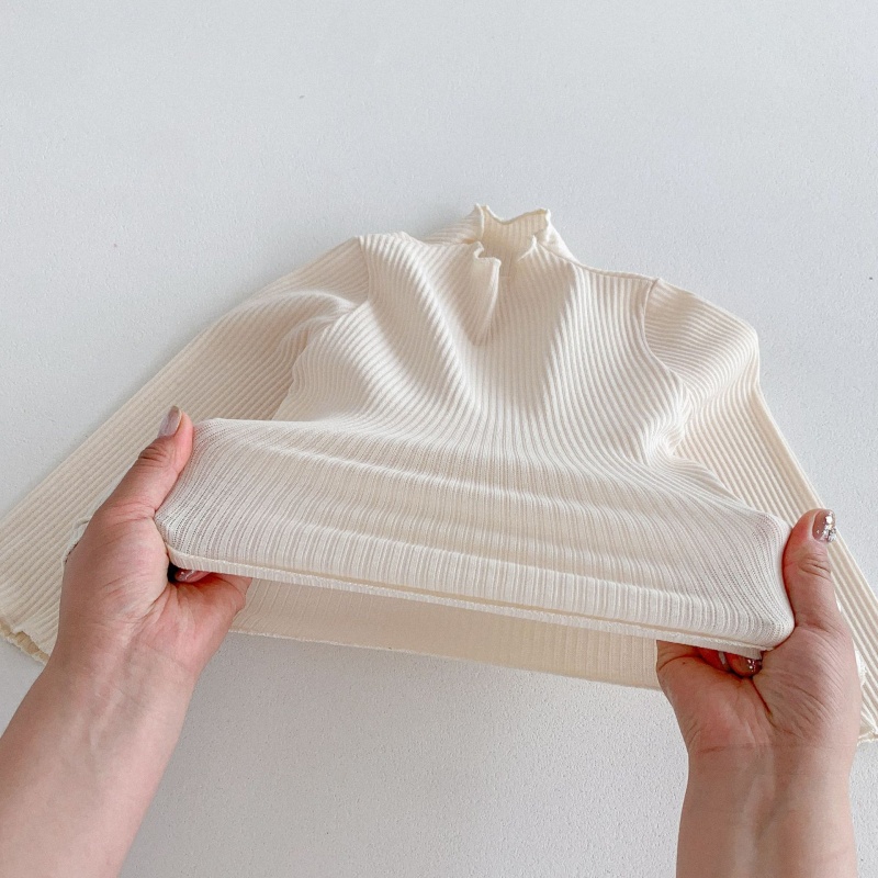 Baby Toddler Girls Half Turtleneck Bottom Top