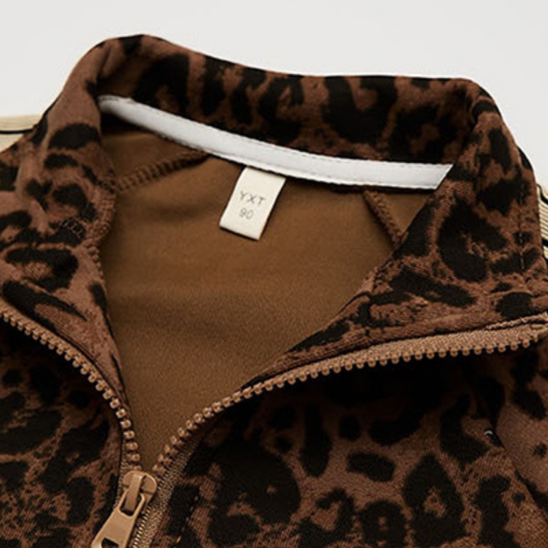 2-Piece Baby Toddler Girl's Leopard Print Set