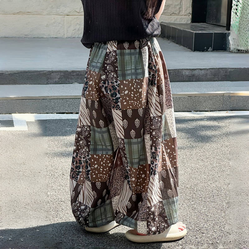 Toddler Boys Printed Cuffed Pants