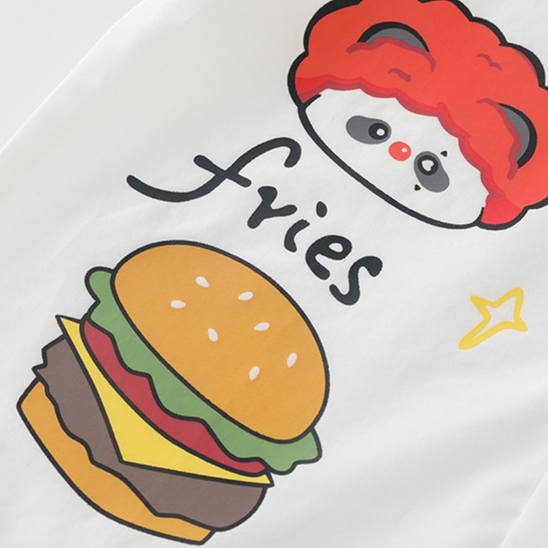 Baby French fries shirt and overalls