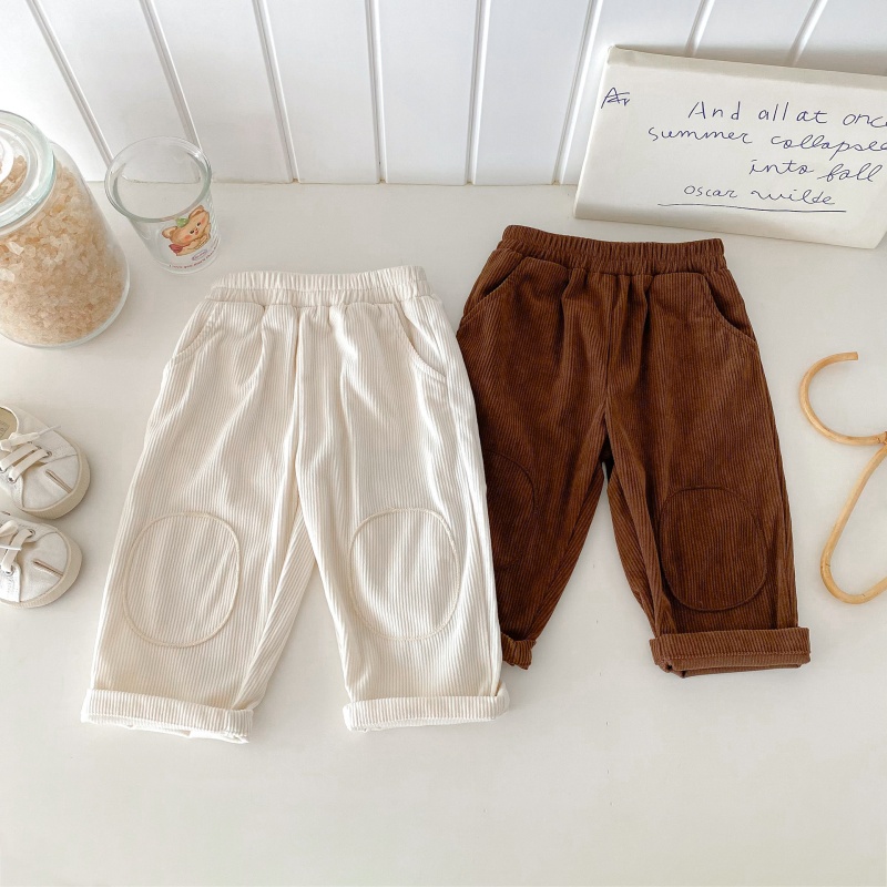 Kids Corduroy Pocket Pants
