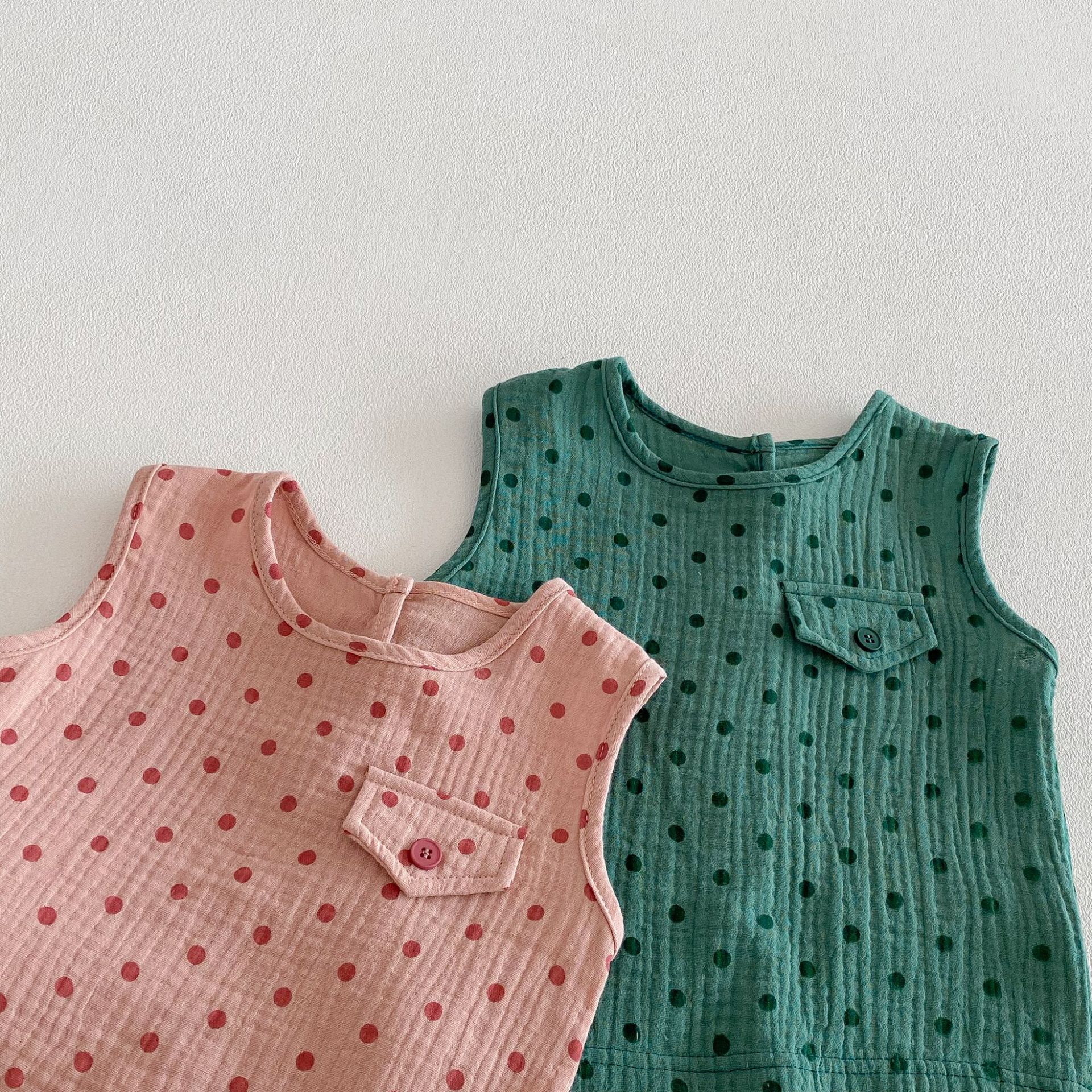 Toddler Polka Dot Tank and Pants Set
