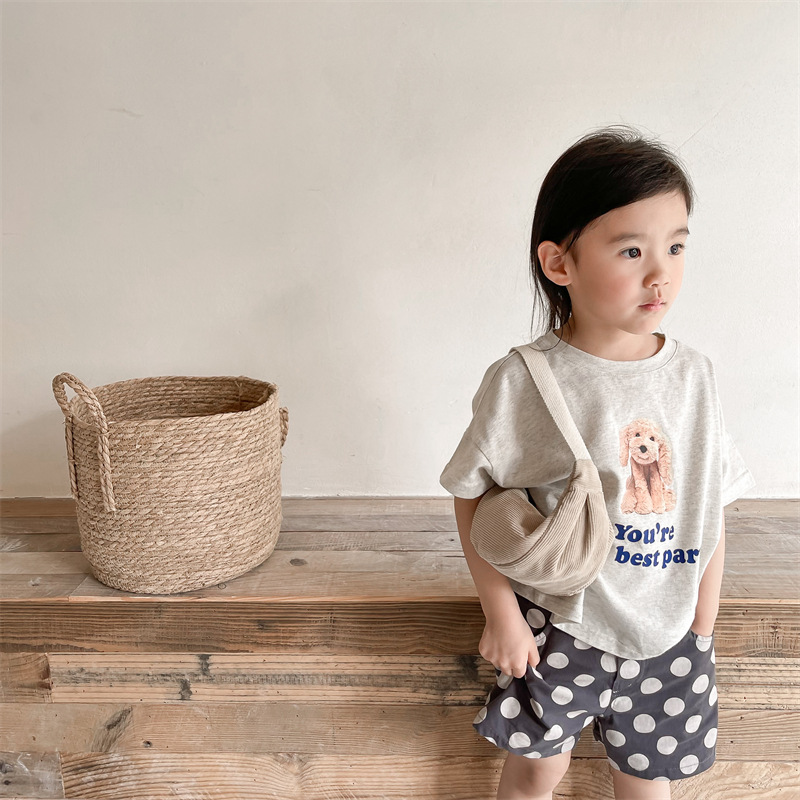 Kids Dots Shorts (12M-9Y）