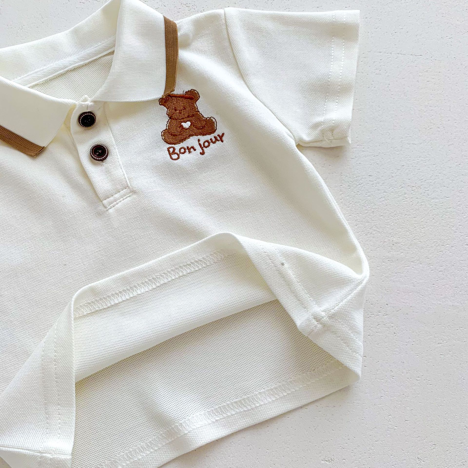 Baby Toddler Cartoon Bear T-Shirt Set