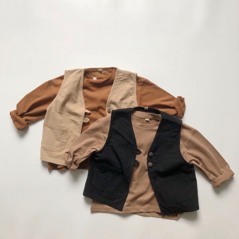 Baby Toddler Drop Shoulder Multi-Color T-Shirt Top