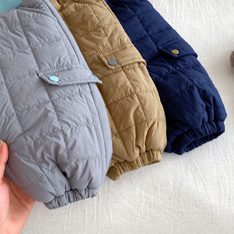 Baby Kids' Fleece-Lined Thick Work Pants