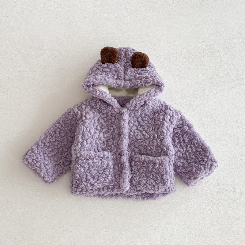 Baby & Kids Bear Ear Fleece Outerwear