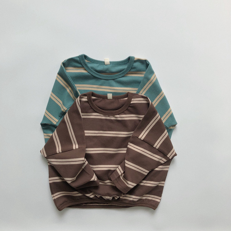 Toddler Kids Stripe Casual T-Shirt