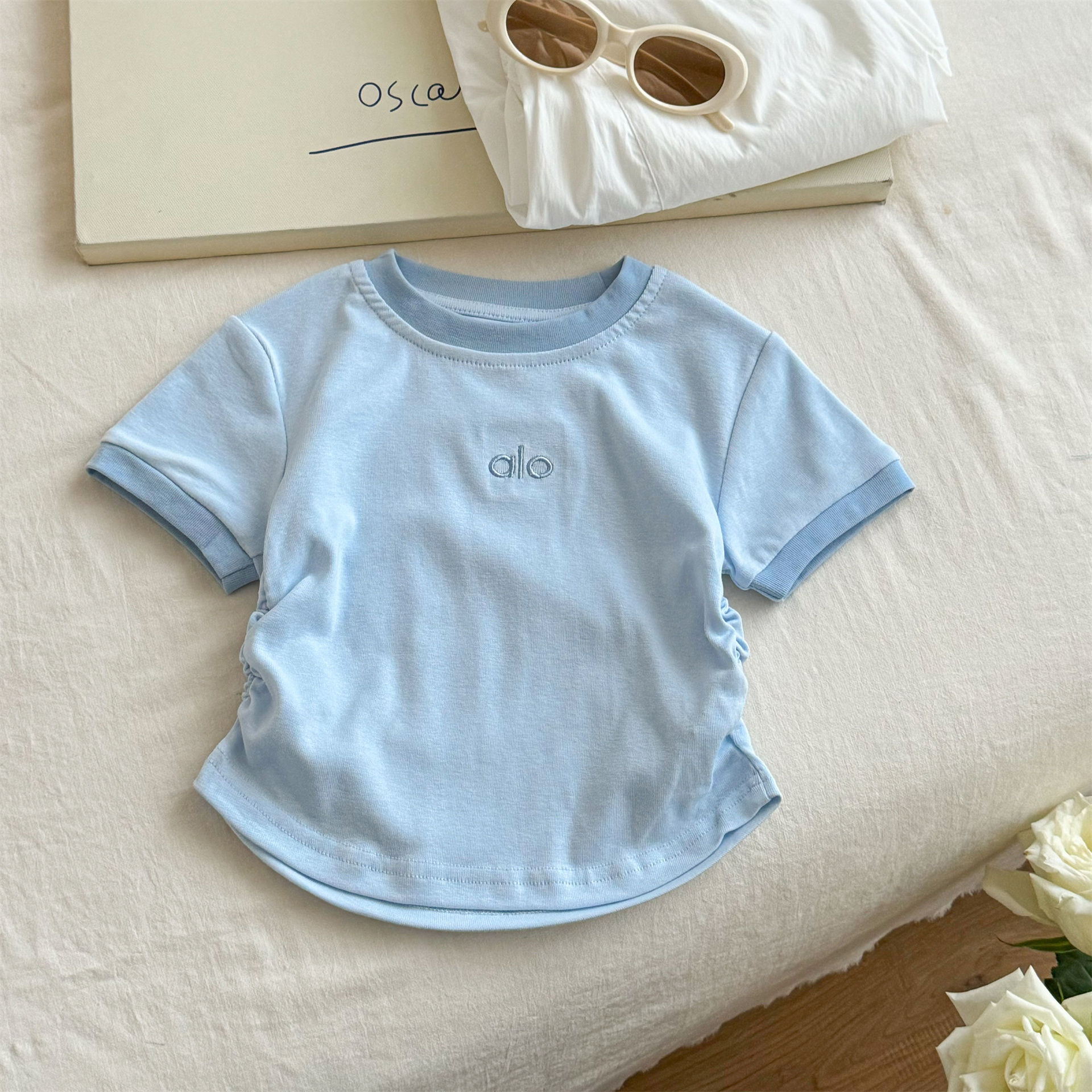 Toddler Girl Minimal Linen Set