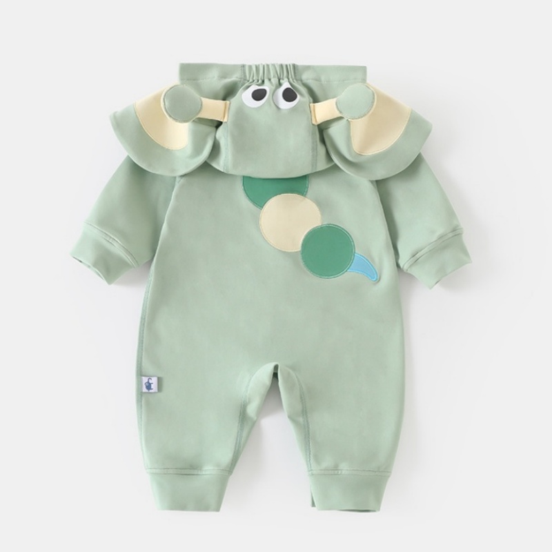 Baby Newborn Animal Hooded Romper 