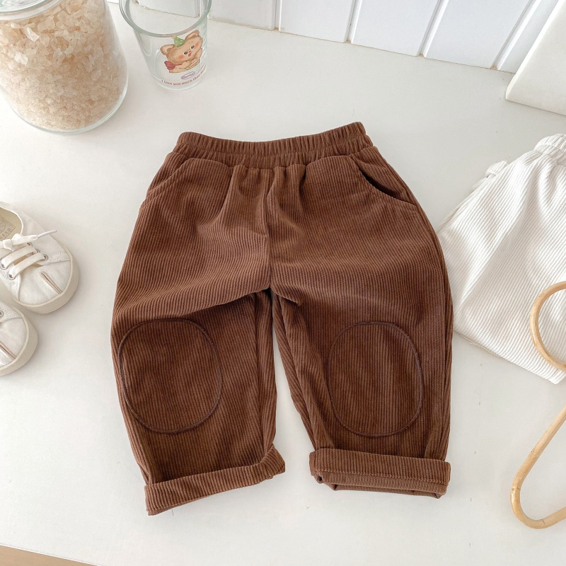 Kids Corduroy Pocket Pants