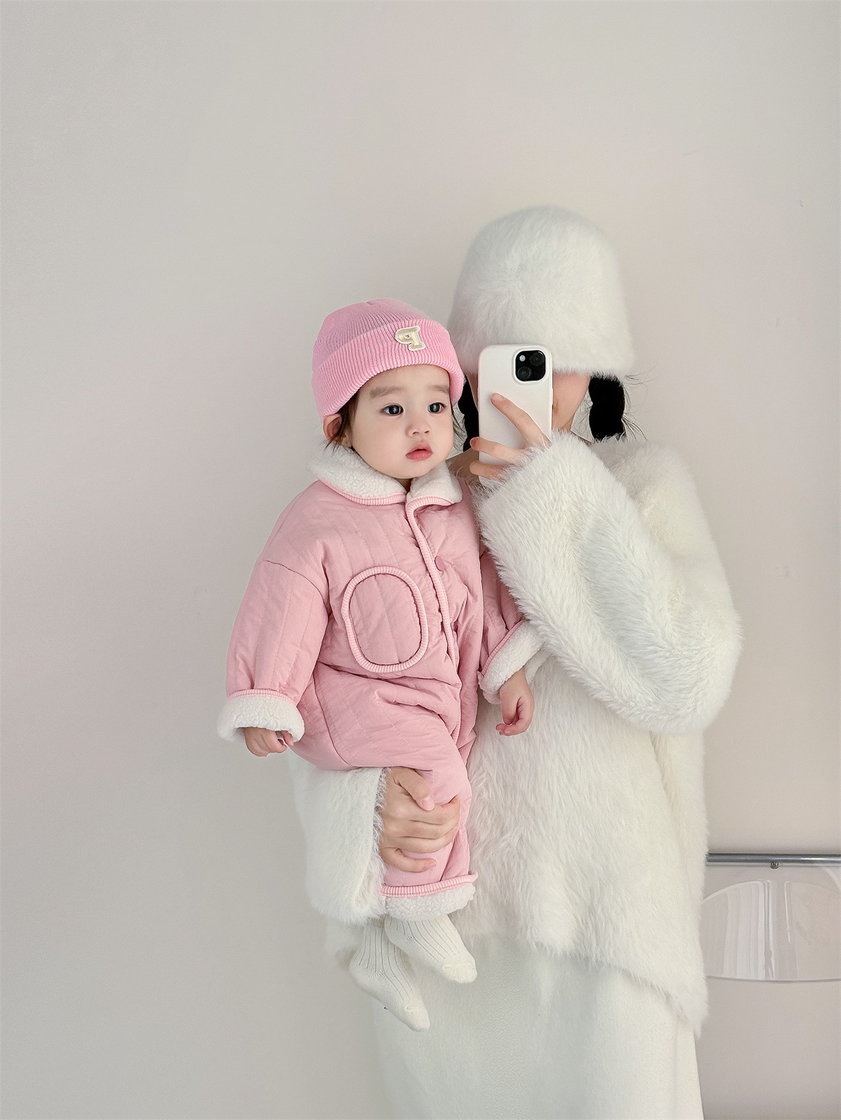 Baby Thermal Fleece-Lined Romper 