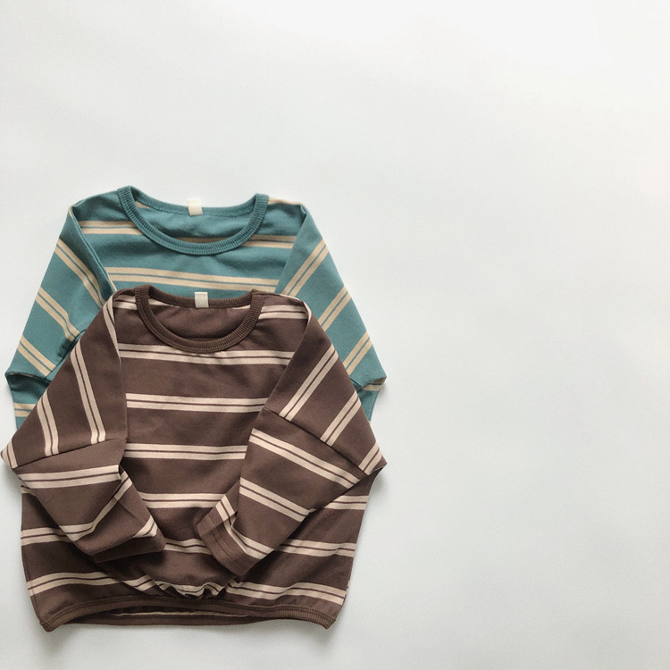 Toddler Kids Stripe Casual T-Shirt