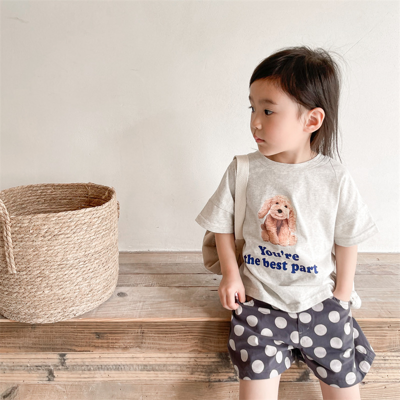 Kids Dots Shorts (12M-9Y）