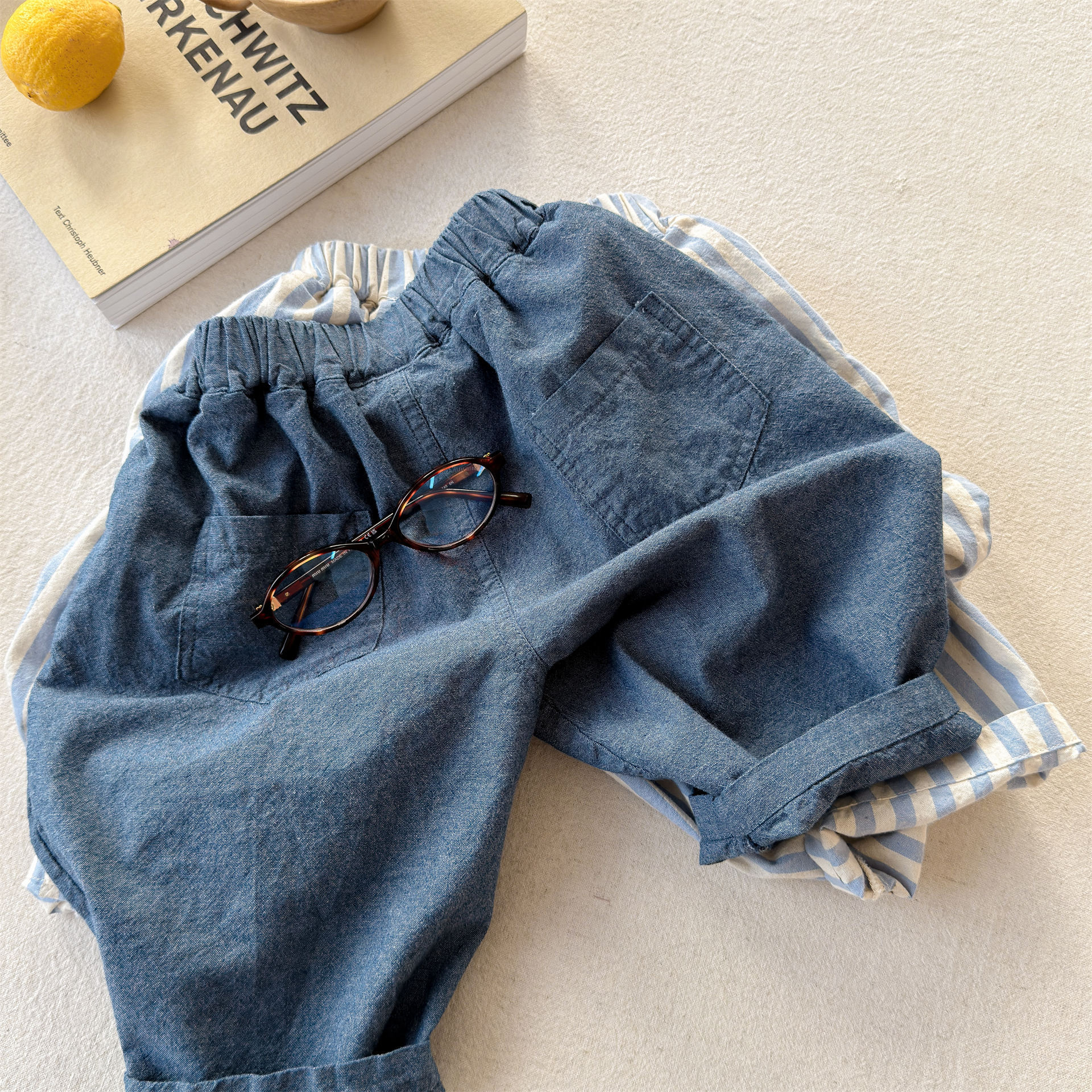Kids Stripe or Denim Pants