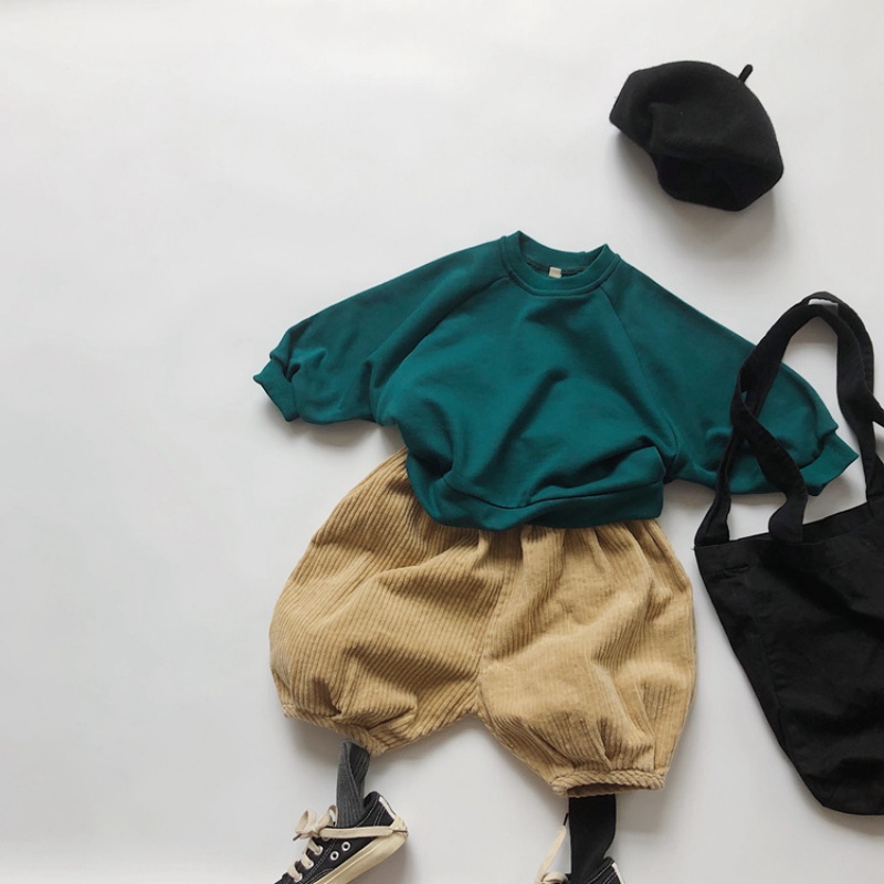 Baby Toddler Solid Color Sweatshirt