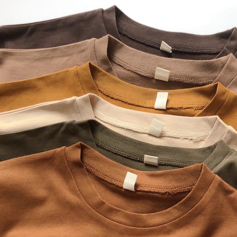 Baby Toddler Drop Shoulder Multi-Color T-Shirt Top