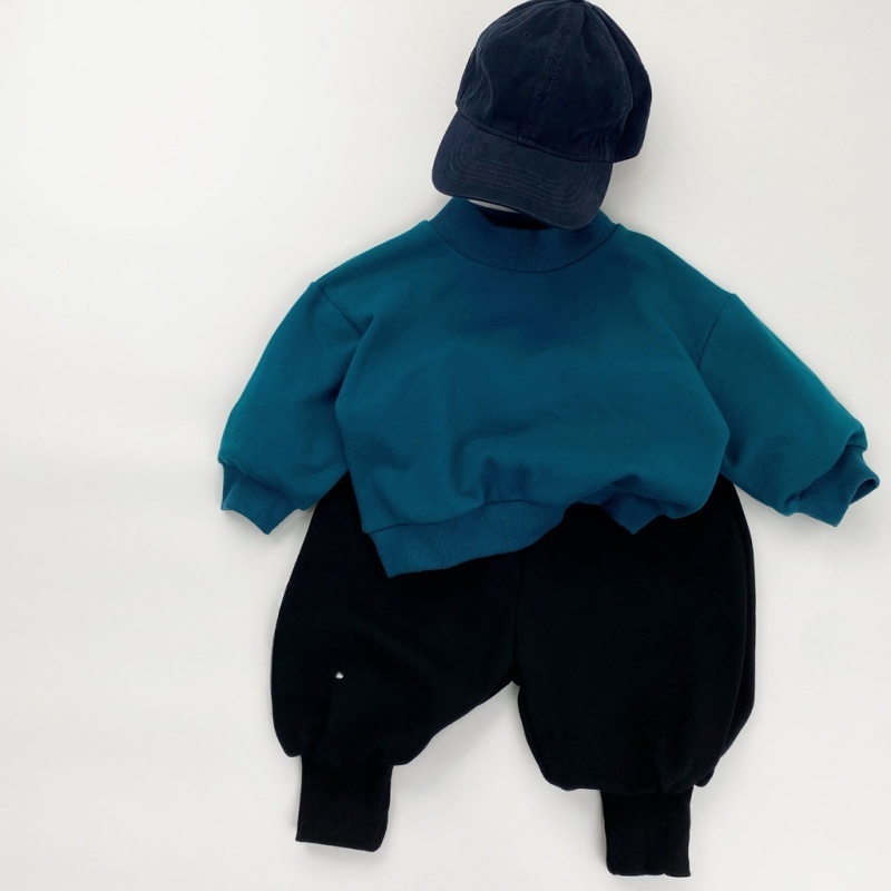 Baby Toddler Half-High Neck Sweatshirt