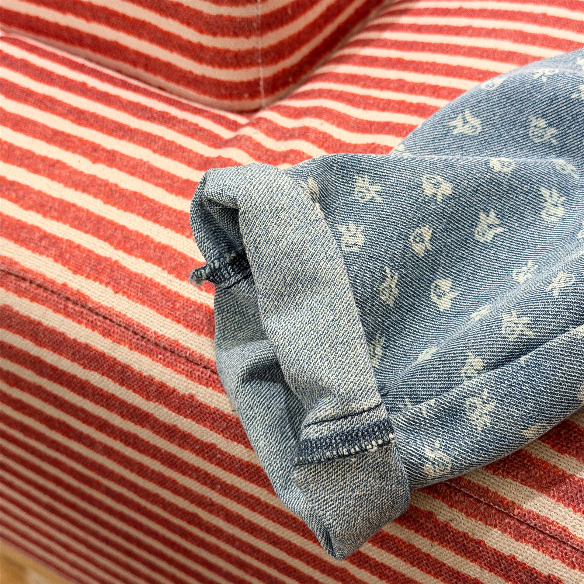 Baby & Kids Denim Flower Pants