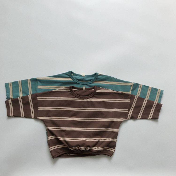 Toddler Kids Stripe Casual T-Shirt