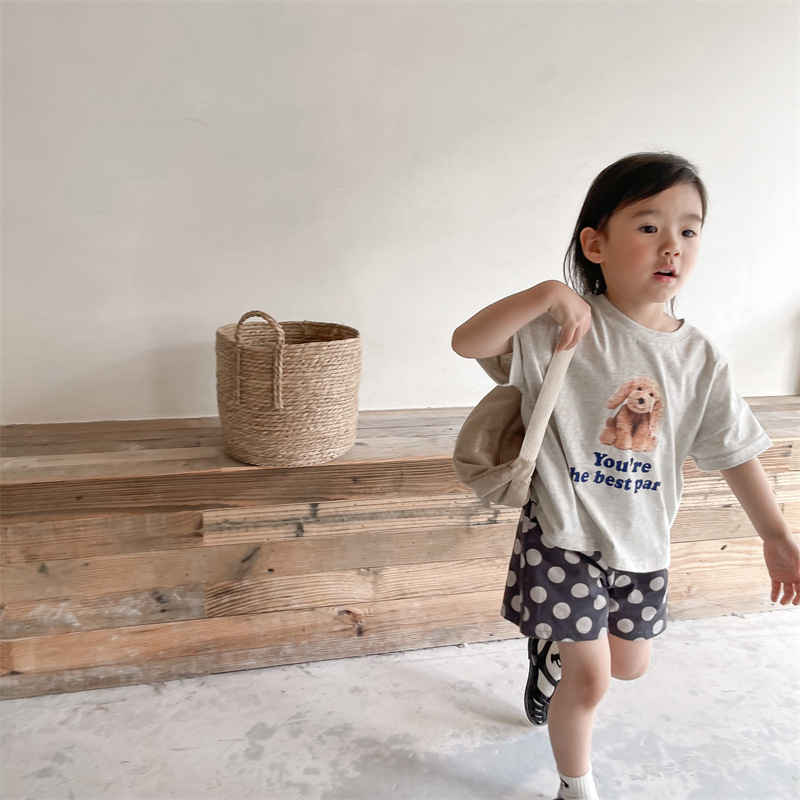Kids Dots Shorts (12M-9Y）