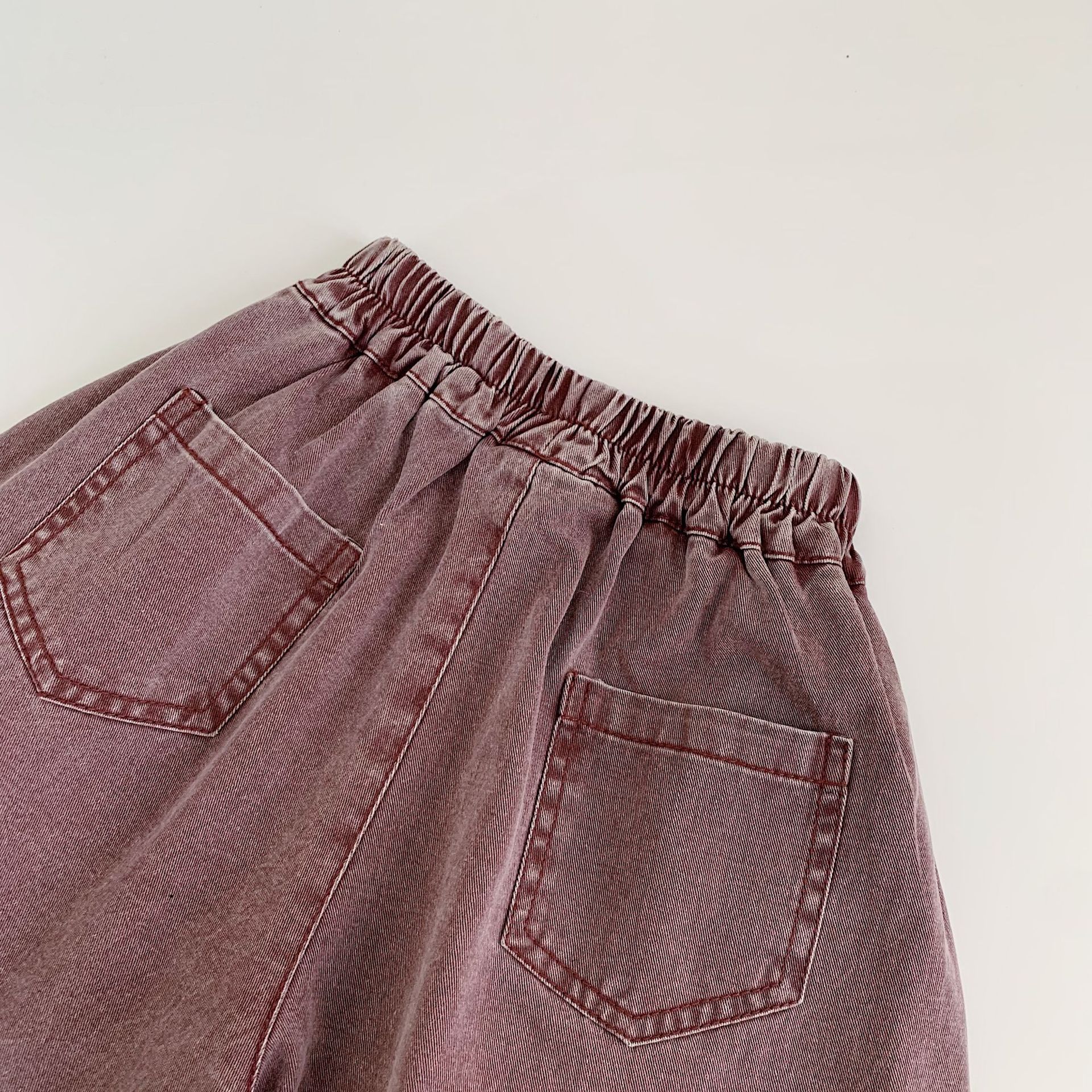 Kids Loose Leisure Denim Pants