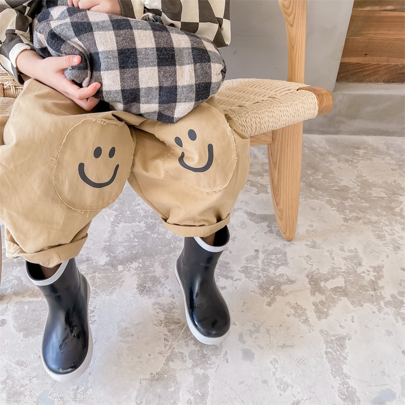 Baby Children's Smiley Face Casual Pant