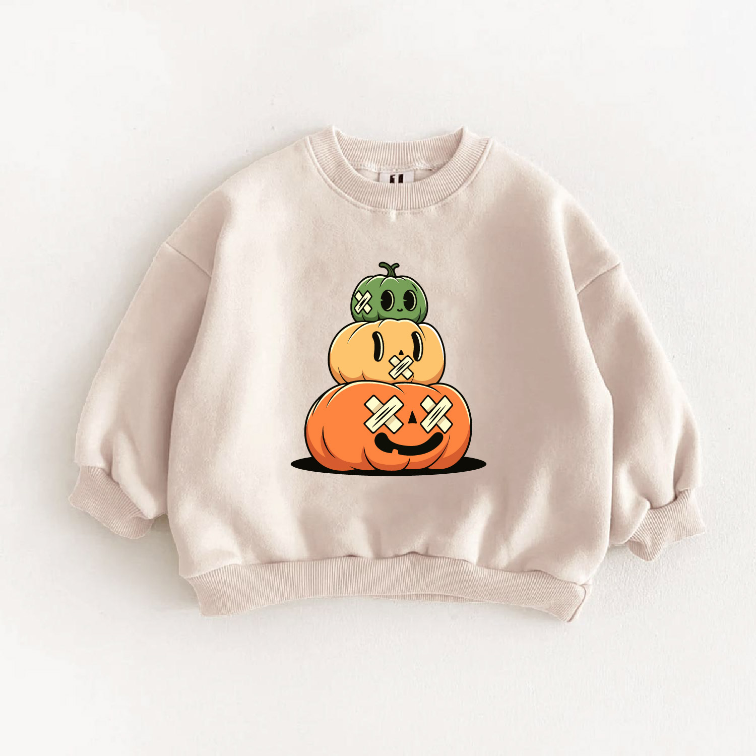 Baby & Kids Halloween Colorful Pumpkin Sweatshirt